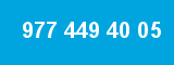977 449 40 05